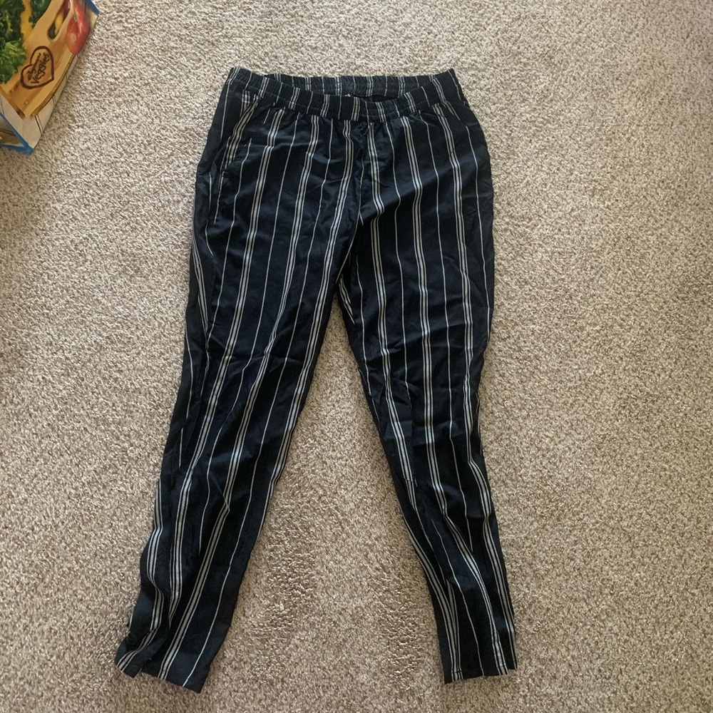 NWT pull on striped pants